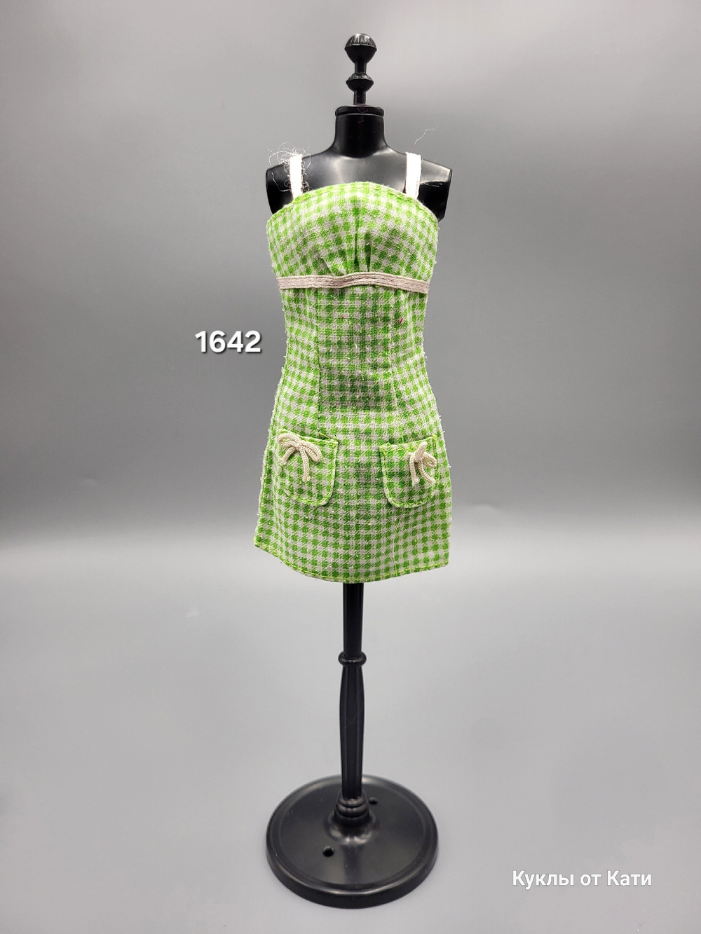 Одежда для куклы Барби винтаж платье 1642