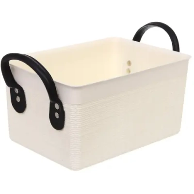 Корзина - органайзер для хранения «СТЭНТ», цвет белый, 31*19*19см