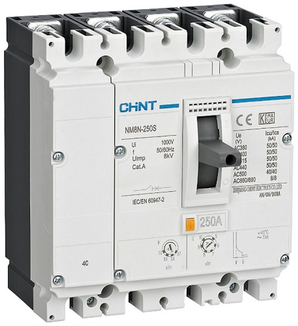 Автоматический выключатель в литом корпусе CHINT 271188