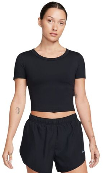 Женская теннисная футболка Nike One Fitted Dri-Fit Short Sleeve Top
