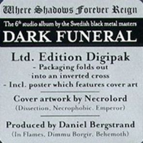 Dark Funeral / Where Shadows Forever Reign (Limited Edition)(CD)