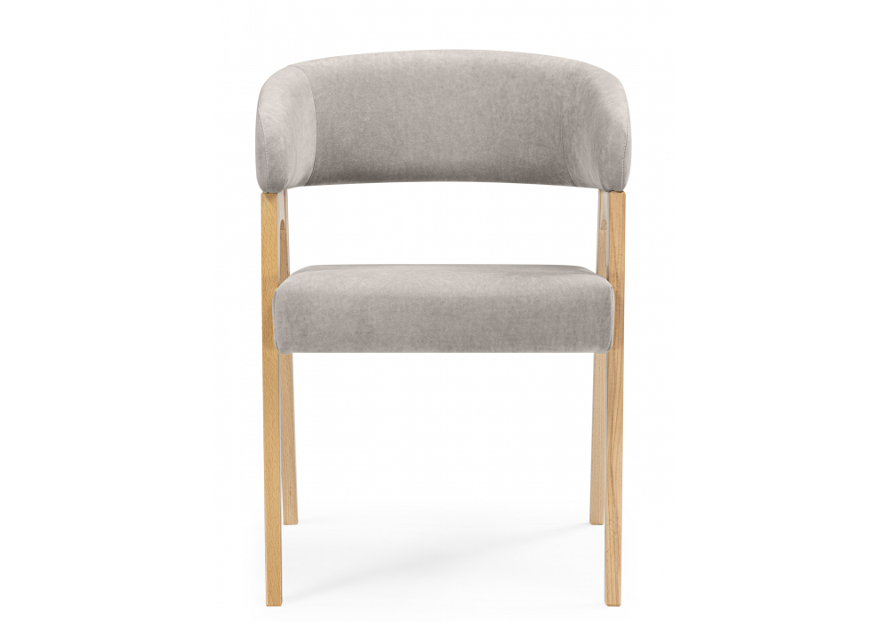 Стул деревянный Woodville Невада 1 ткань 231, светлое дерево