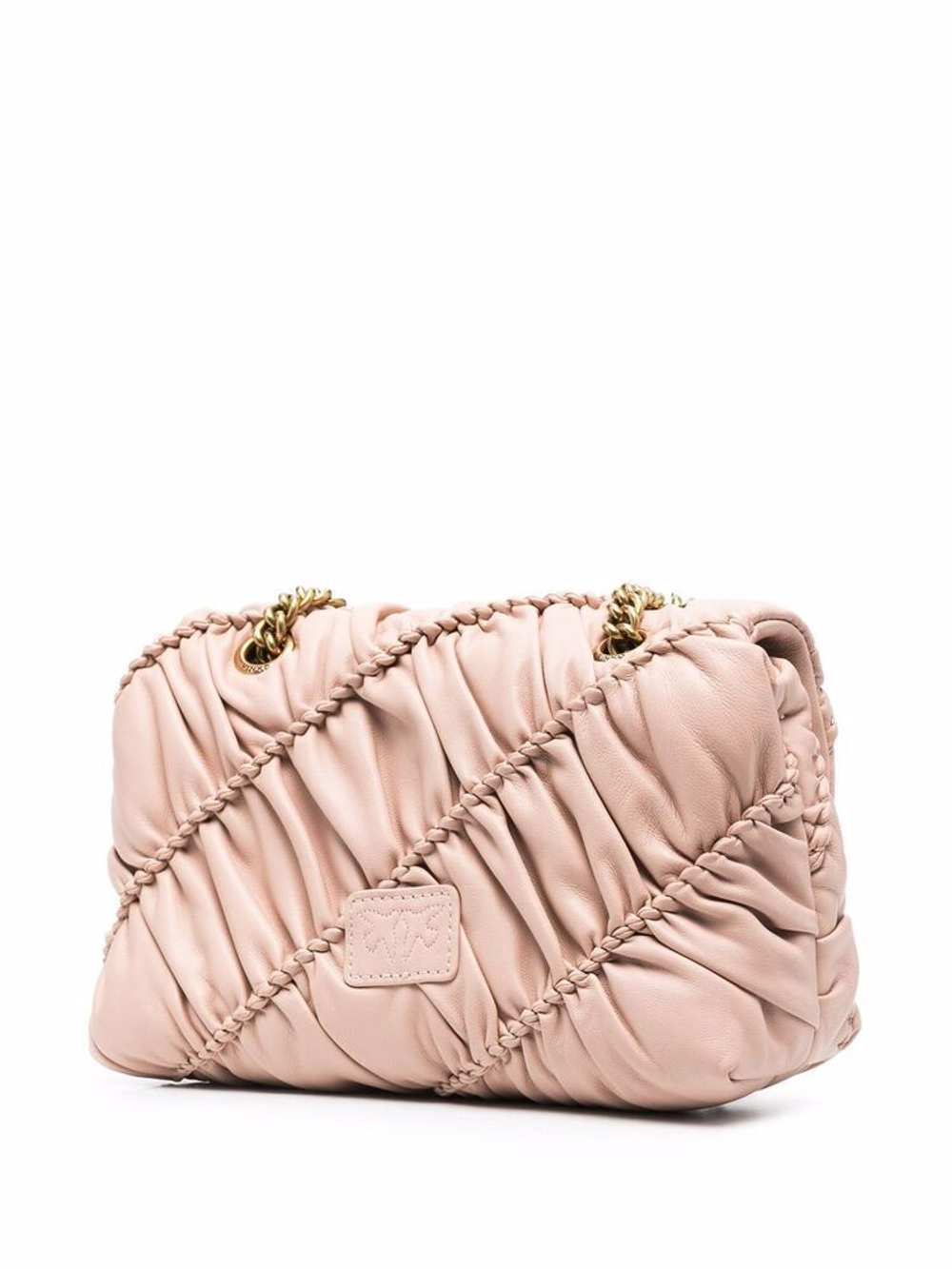 MINI LOVE BAG PUFF RUFFLE – dusty pink