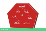 Магнитный угольник для сварки Elitech 0606.017800
