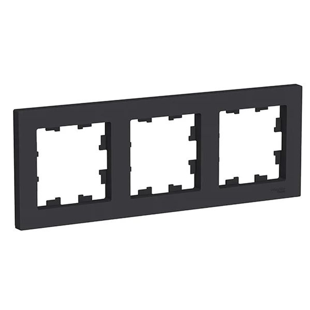 Рамка 3-м AtlasDesign универс. карбон SE ATN001003