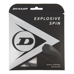 Струны теннисные Dunlop Explosive Spin String Set 12m - Black
