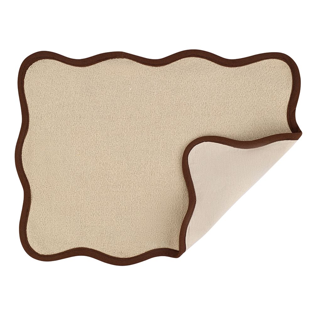 Салфетка под приборы Desert waves из коллекции Essential, 33х48 см