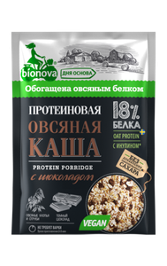 КАША ОВСЯНАЯ С ШОКОЛАДОМ ПРОТЕИНОВАЯ BIONOVA 40ГР