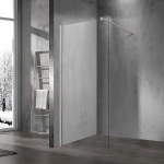 Душевая перегородка Vincea Walk-In VSW-1H120CLBN 120 профиль брашированный никель/стекло прозрачное