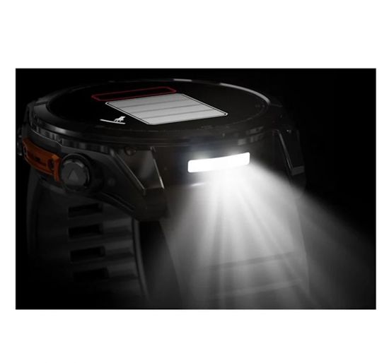 Умные часы Garmin Fenix 8, 51 мм, AMOLED, Slate Gray with black silicone band