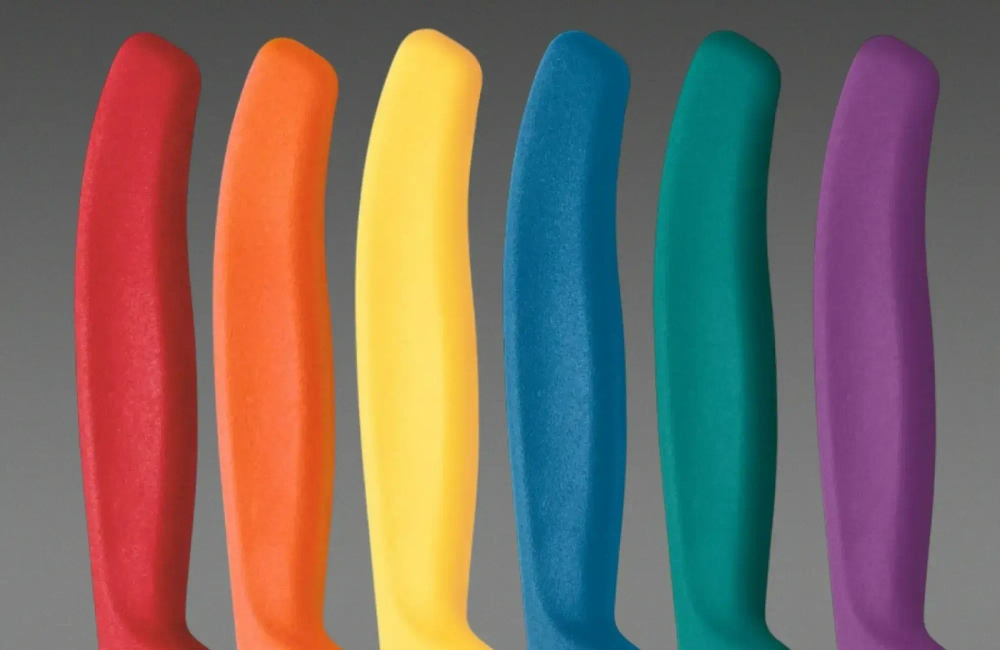 Набор Victorinox кухонный, 6 ножей, лезвие 11 см волнистое, цвет ассорти, европодвес