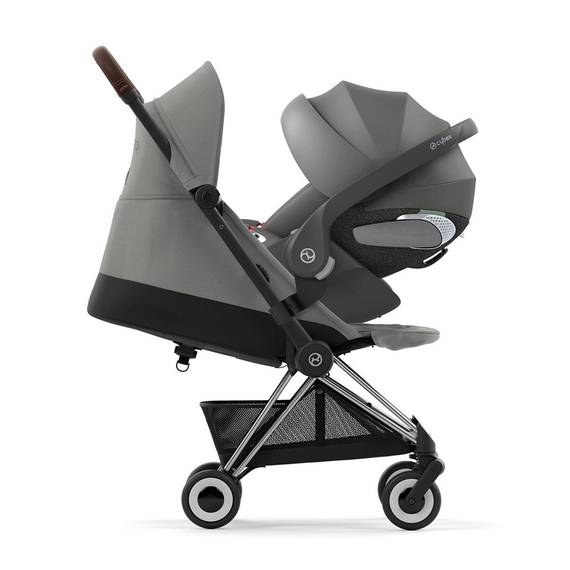 Прогулочная коляска Cybex Coya Mirage Grey Chrome