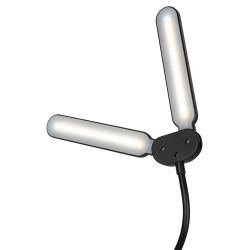 Настольный светильник ЭРА NLED-512-6W-BK светодиодный аккумуляторный на прищепке черный