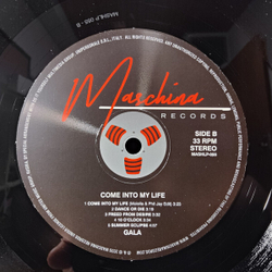 LP: GALA — «Come Into My Life» (1997/2020) [Black Vinyl]