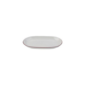 Modest Maroon Блюдо овальное 23см ID Fine