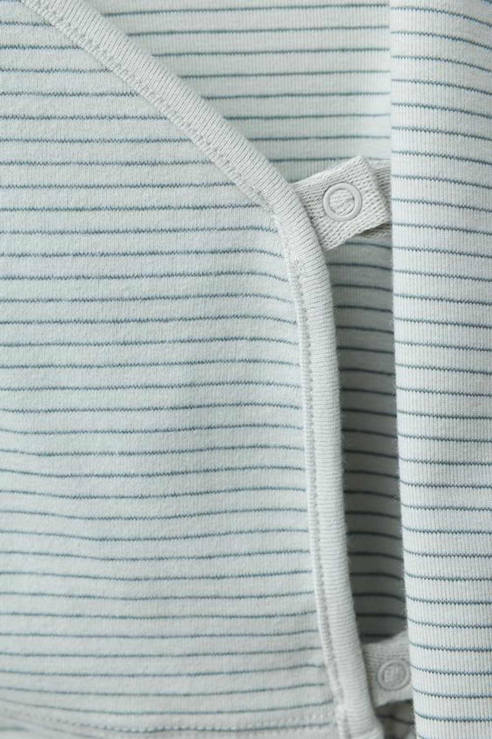 ZARA КОМПЛЕКТ ИЗ БОДИ И БРЮК-ШАРОВАРОВ В ПОЛОСКУ, ЗЕЛЕНОВАТЫЙ