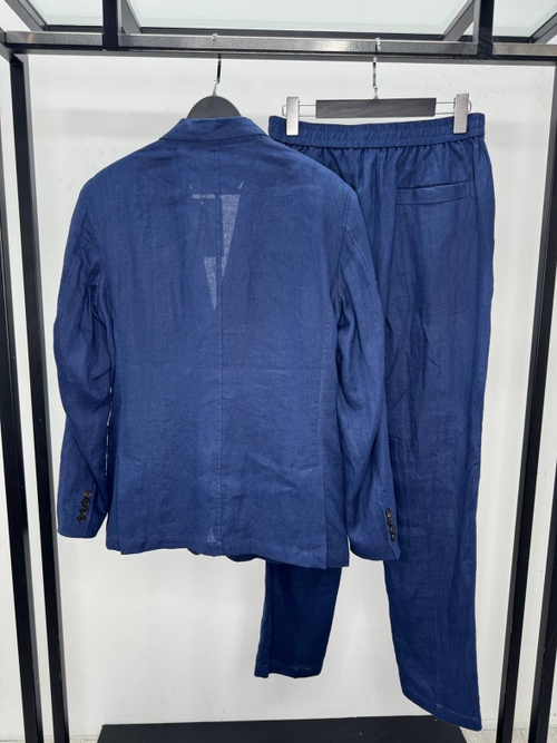 Льняной костюм Ermenegildo Zegna