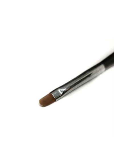 Кисть Nail Art для геля "овал"  №8  черная