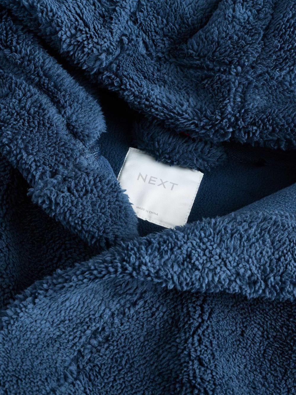 Халат флисовый для мальчика Next E90-762, Темно-синий