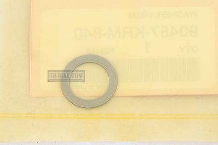 90457-KRM-840. WASHER, 14MM