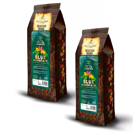 Кофе в зернах Broceliande Jamaica Blue Mountain, 1 кг (Броселианд) х 2 шт