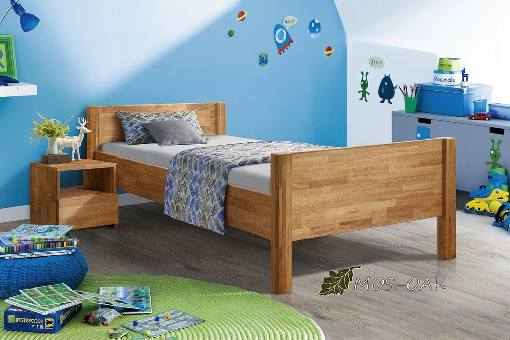 Тумба прикроватная из массива дуба Ланс-1