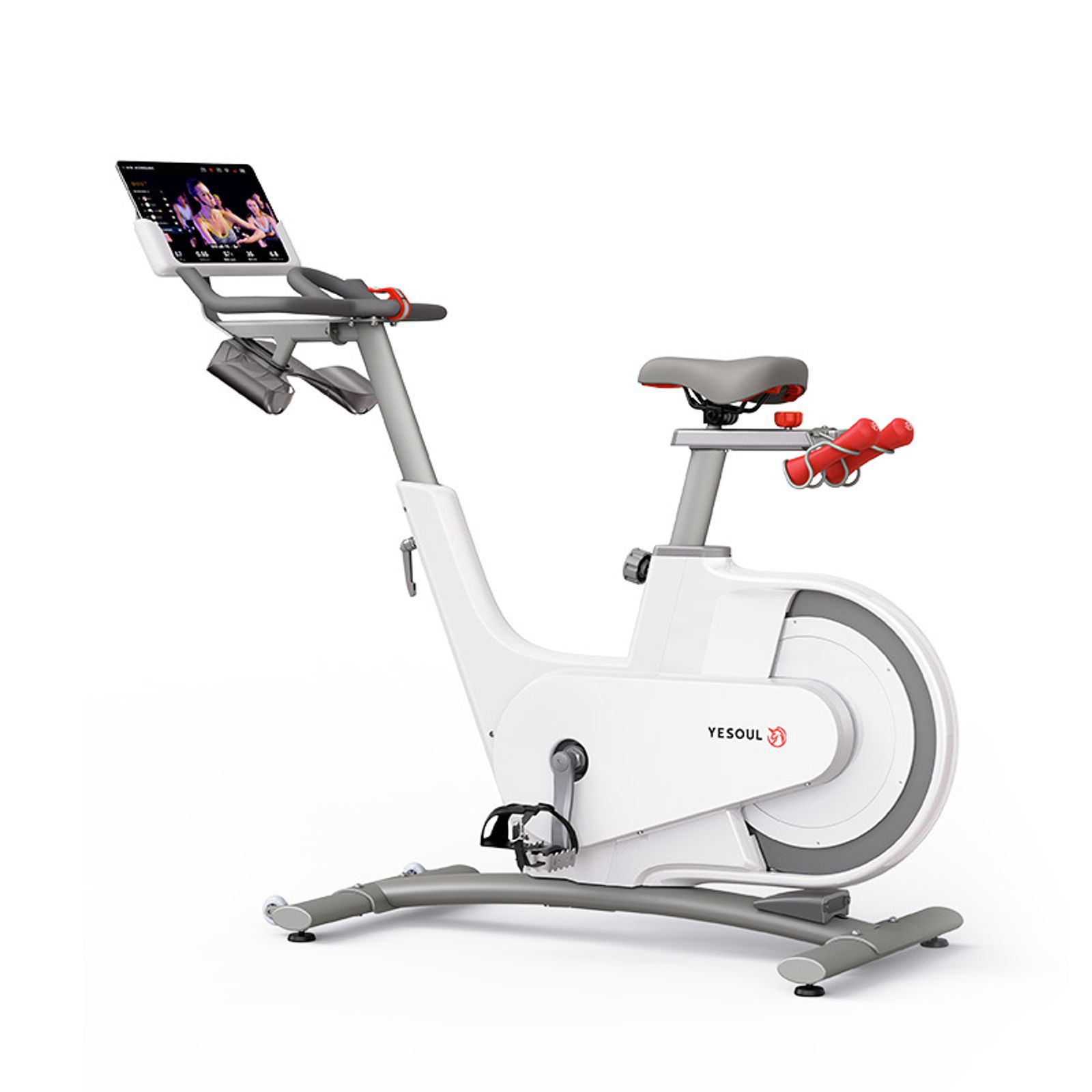 Велотренажер YESOUL Smart Spinning bike V1 белый фото №1