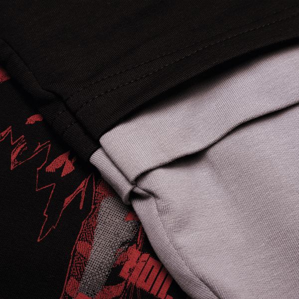 Лонгслив Double-Barreled Tour Layered Kimono черный - фото 5