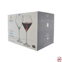 Набор бокалов для вина Crystalite Bohemia LOXIA 610 мл (6 шт)
