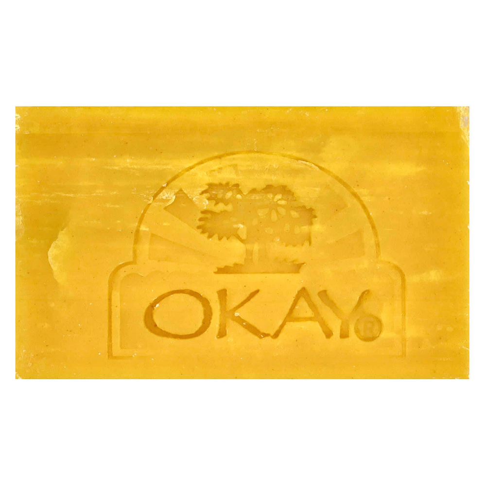 Okay Pure Naturals, Натуральное мыло с куркумой, для лица и тела, 155 г (5,5 унции)