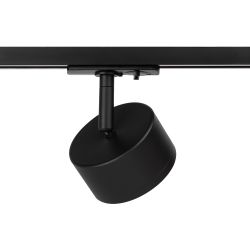 Трековый светильник однофазный ЭРА TR48-GX53 BK под лампу GX53 матовый черный