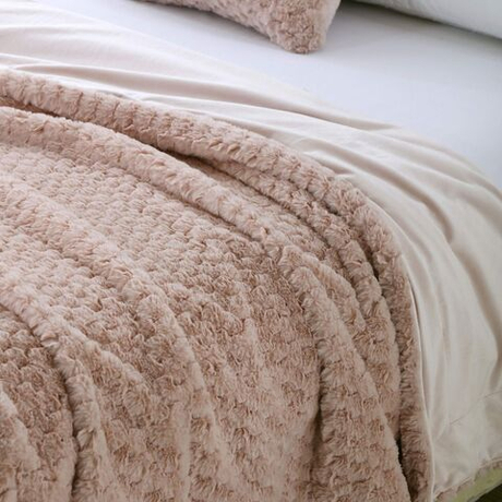 Плед 220х240 Sofi De MarkO Аврил розовый