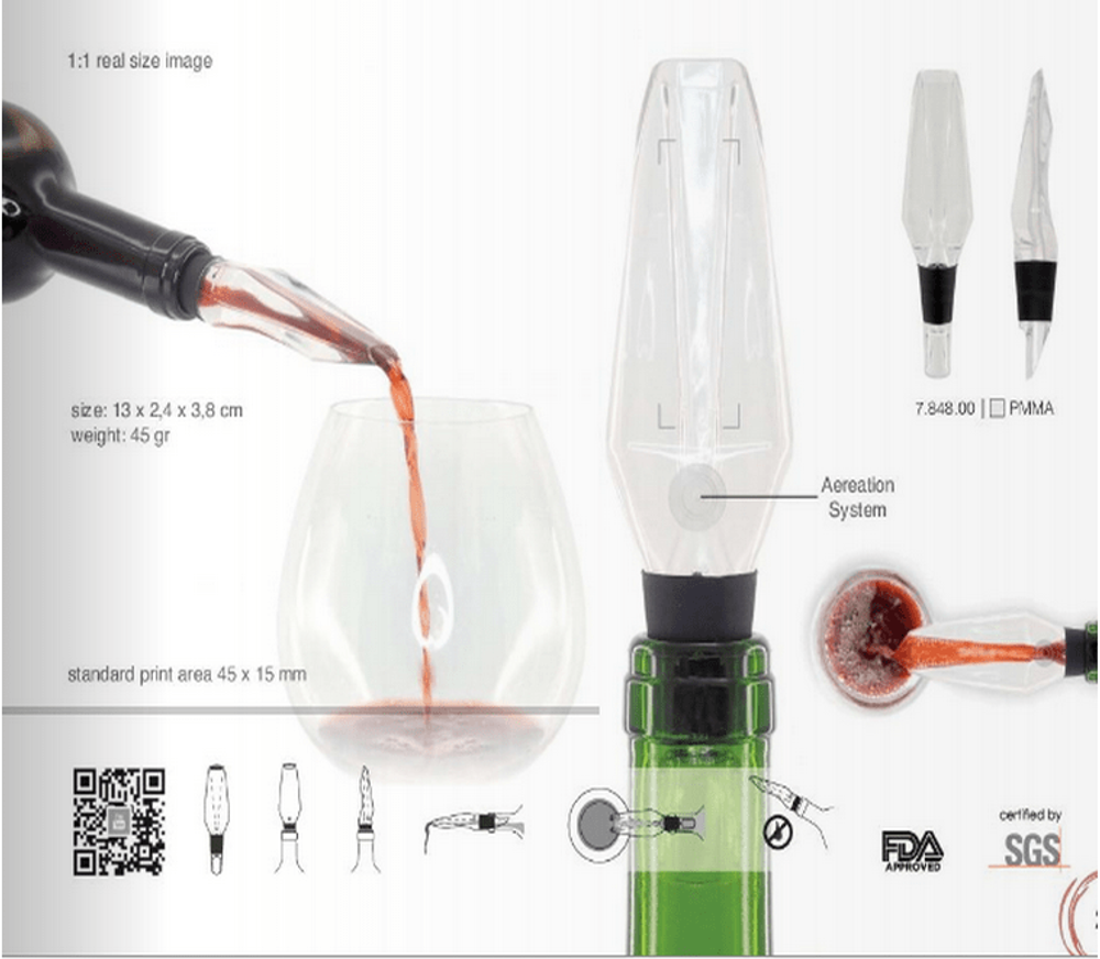 Аэратор для вина  Perfect Wine Pulltex