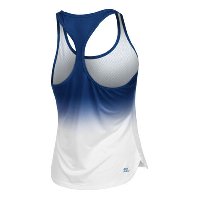 Женская теннисная майка BIDI BADU Crew Gradiant Tank Top Women - Dark Blue, White