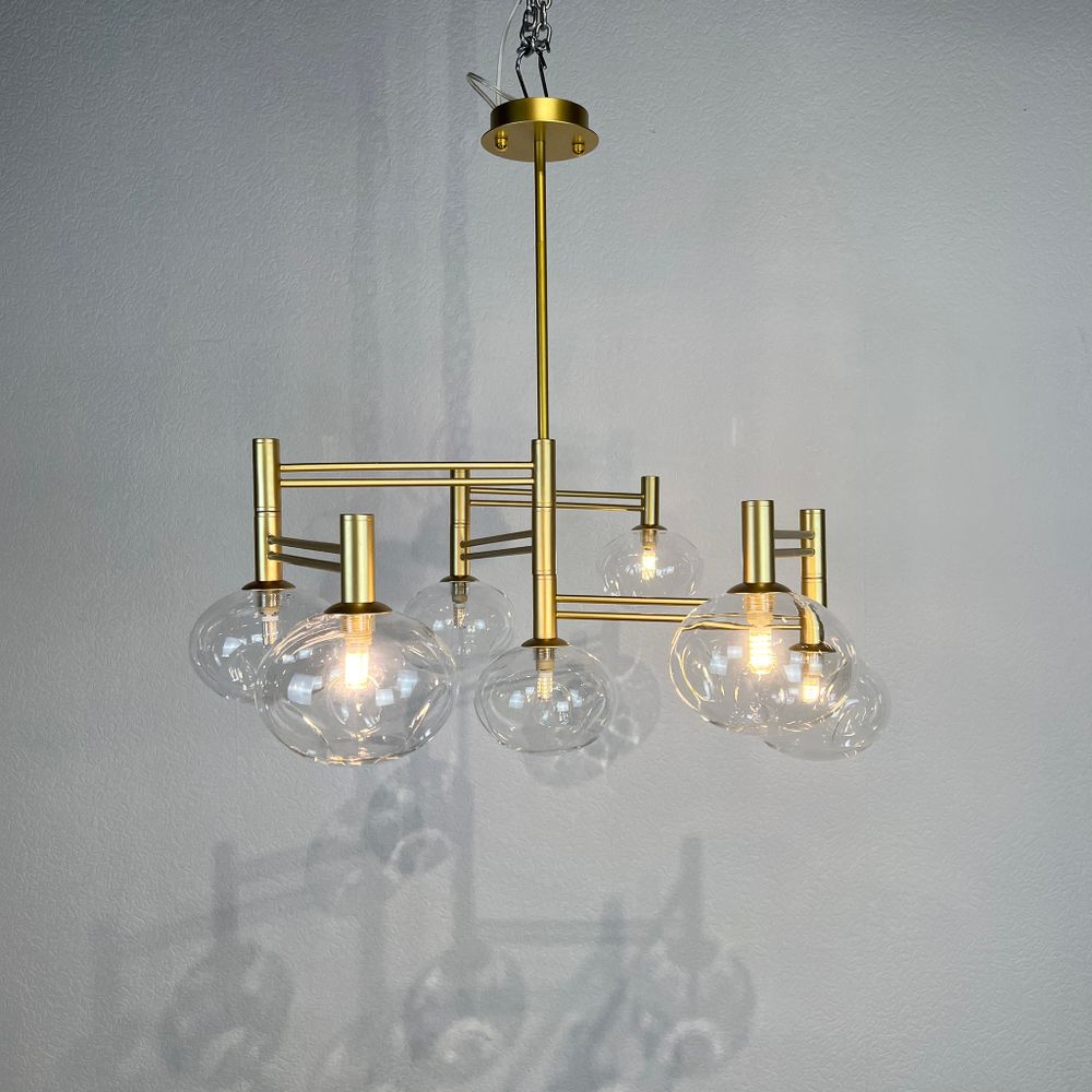 Люстра на штанге TEMPER L7 Gold