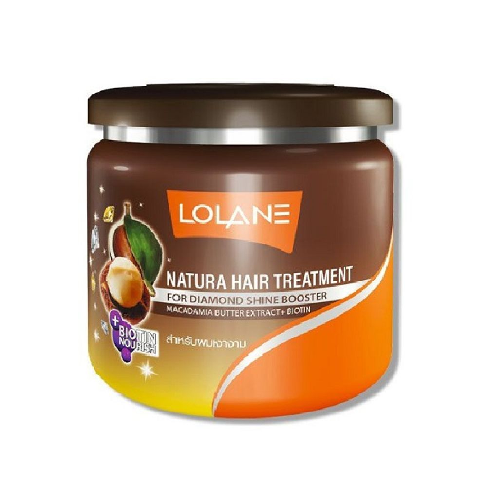 Маска для поврежденных волос с маслом ореха макадамии LOLANE Natura Hair Treatment 100гр