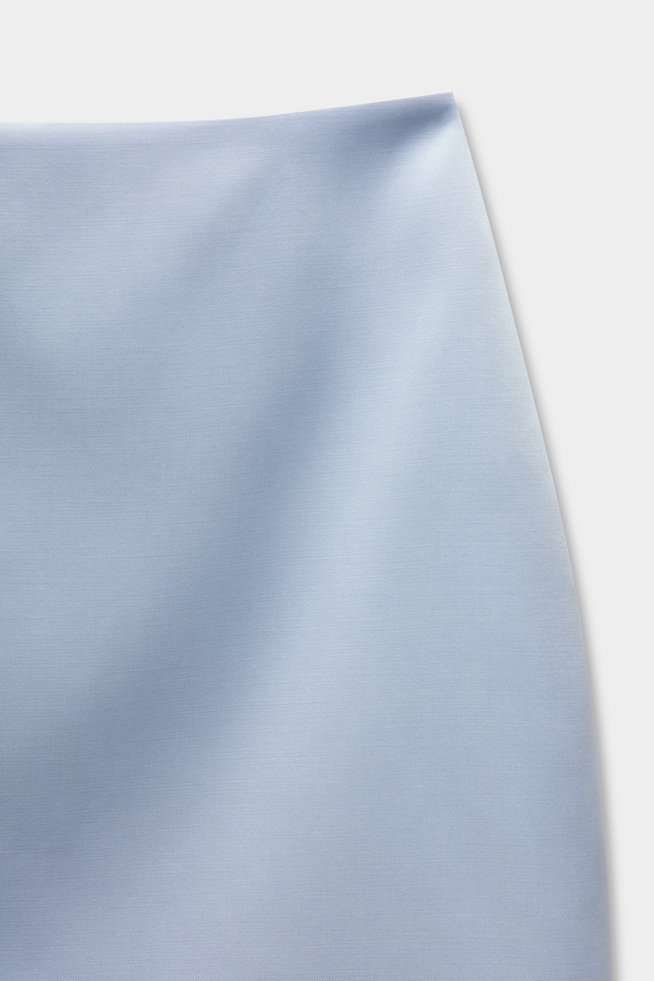 Юбка мини из сатина