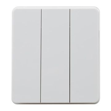 Выключатель ROUND 3 кл 10А с/у перламутр KRANZ