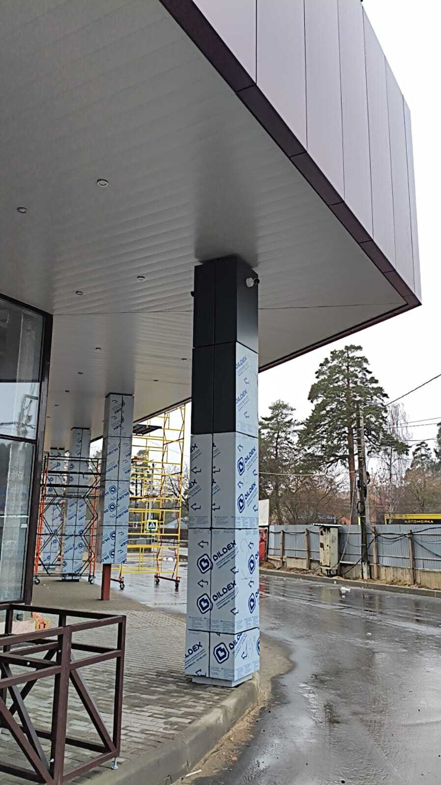 Монтаж IP видеонаблюдения ТЦ г.Раменсоке