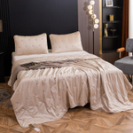 Велюровое покрывало Grande OVS010, размер 240*260, наволочки 50-70 2 шт