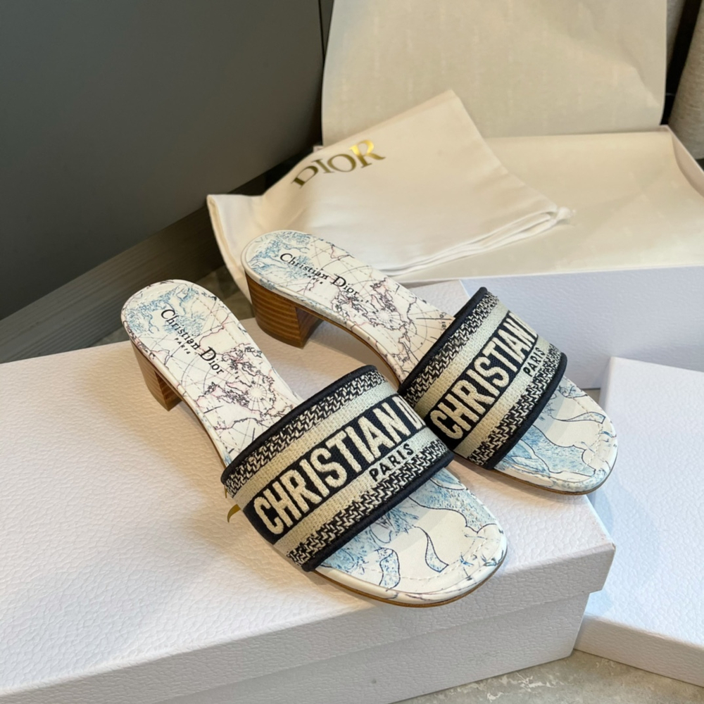 Christian Dior Dway Heeled Slide