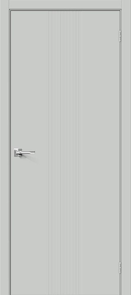 Дверь Граффити-21 / Цвет Grey Pro / Двери Браво