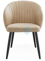 Стул DikLine 258 поворотный опоры чёрные