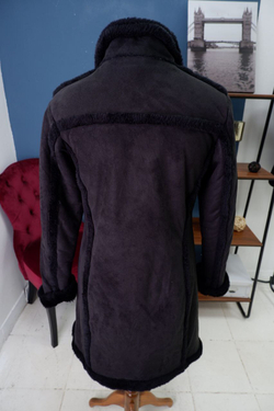 Дубленка искуственная "еврозима" 44 размер