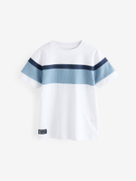 Футболка для мальчика Next E45-681, Белый, Синий