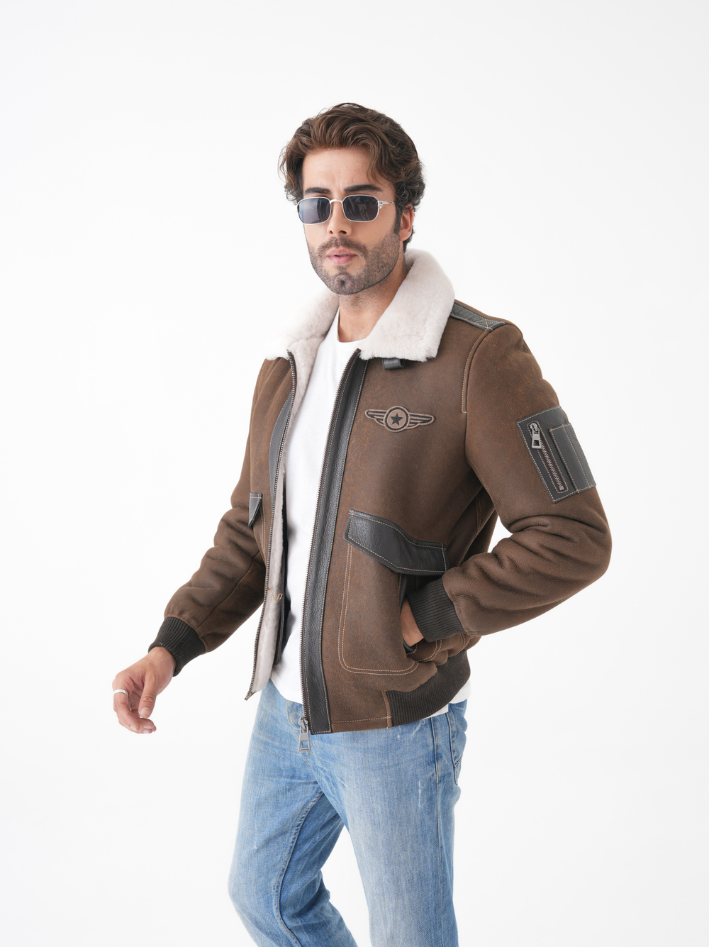 Дубленка мужская