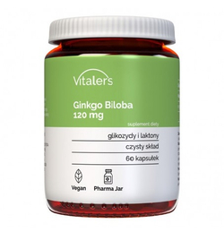 Vitalers - Ginkgo Biloba 120 мг 60 капсул