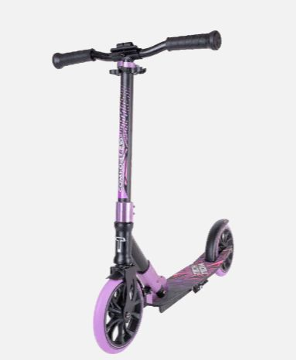 Самокат TT Comfort 210R black/purple 1/2 чёрный/фиолетовый