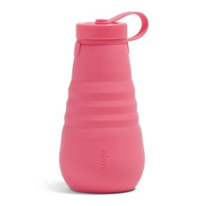 Бутылка складная силиконовая Stojo Bottle Peony, 20 oz / 590 мл