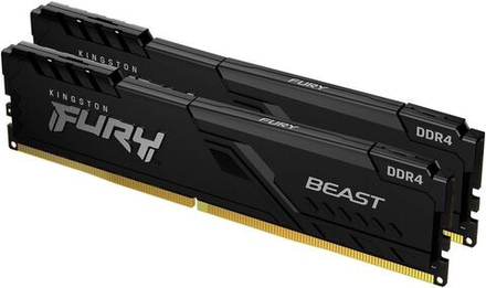 Оперативная память 32Gb Kingston Fury Beast DDR4 3200MHz (KF432C16BB1K2/32) (2x16Gb KIT) retail